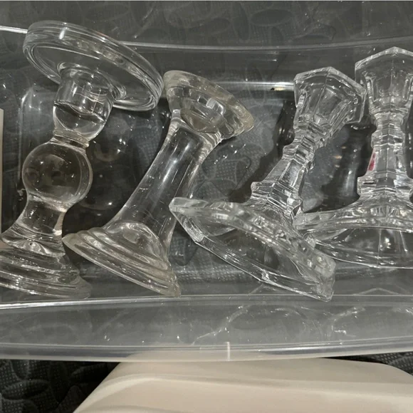 Wedding decor candle holders, glass, frames, 70+ pcs SALE $60 or offer